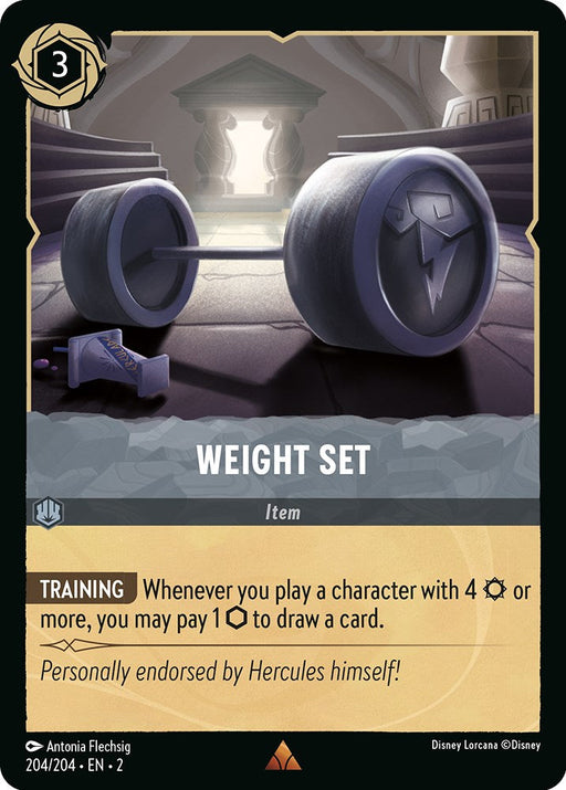 Weight Set (204/204) - Rise of the Floodborn - for just $0.06! 