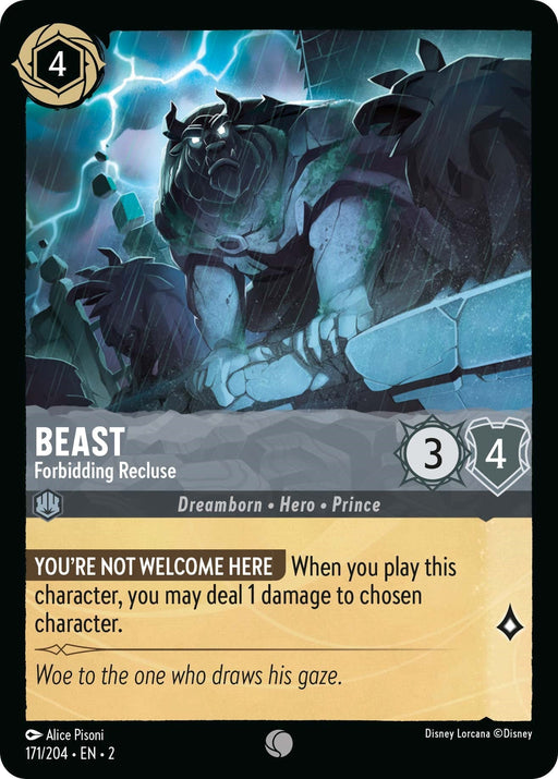 Beast - Forbidding Recluse (171/204) - Rise of the Floodborn - for just $0.03! 