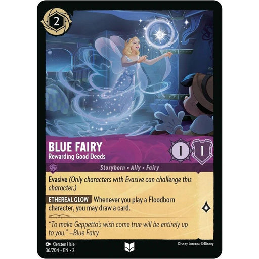 Blue Fairy - Rewarding Good Deeds (36/204) [Rise of the Floodborn] - Just $0.05! Shop now at Retro Gaming of Denver