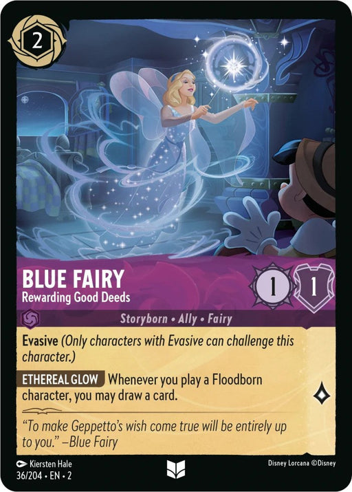 Blue Fairy - Rewarding Good Deeds (36/204) - Rise of the Floodborn - for just $0.05! 