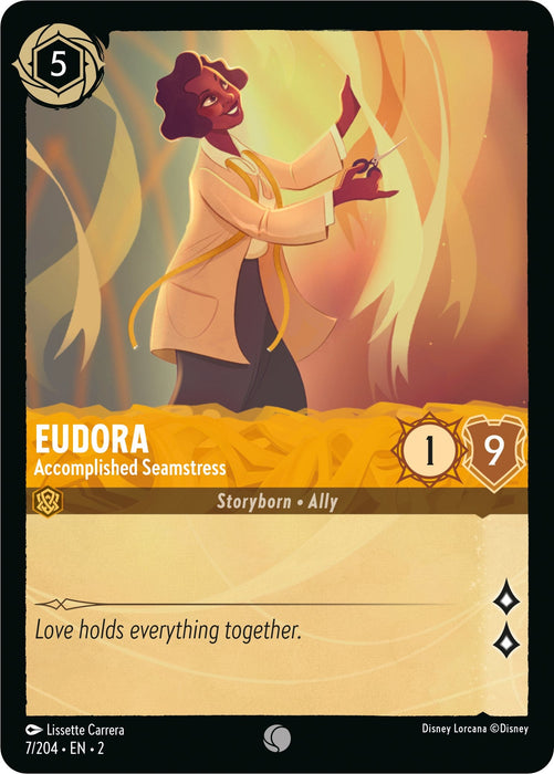 Eudora - Accomplished Seamstress (7/204) - Rise of the Floodborn - for just $0.02! 
