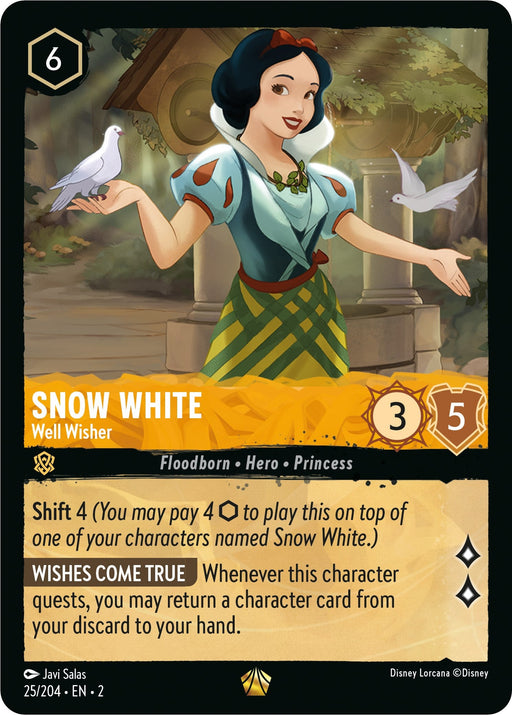 Snow White - Well Wisher (25/204) - Rise of the Floodborn - for just $0.43! 