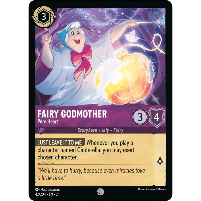 Fairy Godmother - Pure Heart (42/204) [Rise of the Floodborn] - Just $0.05! Shop now at Retro Gaming of Denver