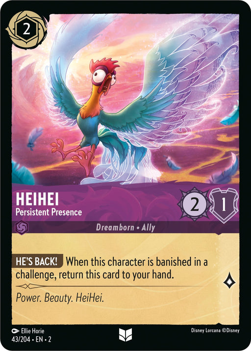 HeiHei - Persistent Presence (43/204) - Rise of the Floodborn - for just $0.03! 