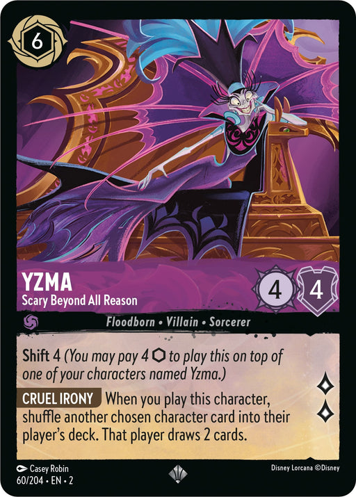 Yzma - Scary Beyond All Reason (60/204) - Rise of the Floodborn - for just $0.08! 