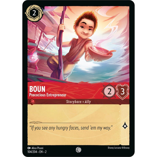 Boun - Precocious Entrepreneur (104/204) [Rise of the Floodborn] - Just $0.04! Shop now at Retro Gaming of Denver