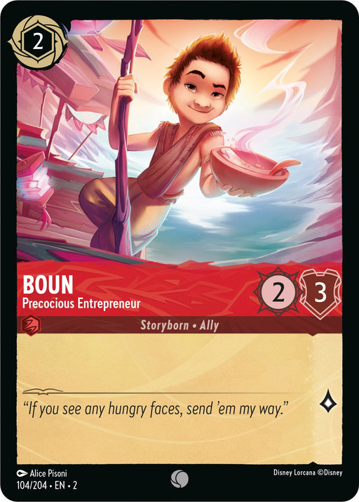 Boun - Precocious Entrepreneur (104/204) - Rise of the Floodborn - for just $0.02! 