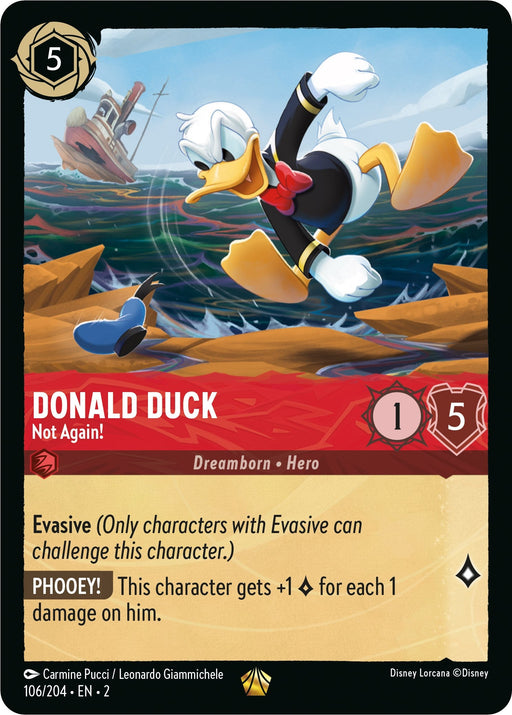Donald Duck - Not Again! (106/204) - Rise of the Floodborn - for just $0.30! 