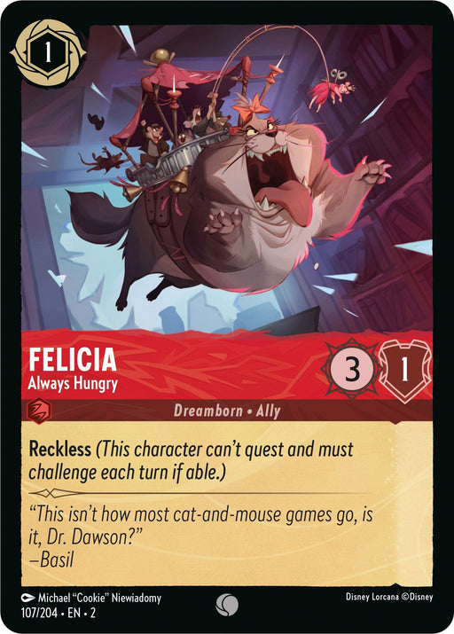 Felicia - Always Hungry (107/204) - Rise of the Floodborn - for just $0.02! 