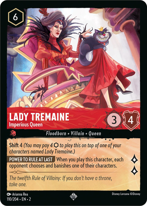 Lady Tremaine - Imperious Queen (110/204) - Rise of the Floodborn - for just $0.12! 