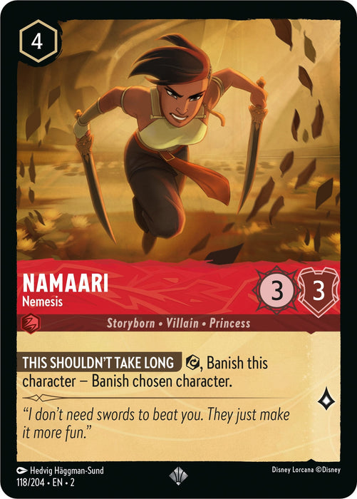 Namaari - Nemesis (118/204) - Rise of the Floodborn - for just $0.05! 