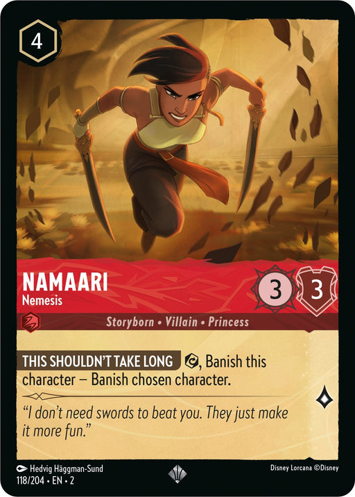 Namaari - Nemesis (118/204) - Rise of the Floodborn - for just $0.05! 