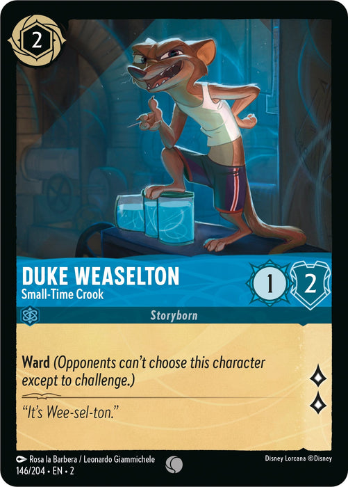 Duke Weaselton - Small-Time Crook (146/204) - Rise of the Floodborn - for just $0.02! 