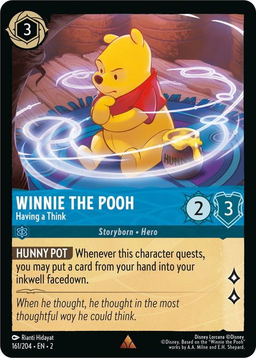 Winnie the Pooh - Having a Think (161/204) - Rise of the Floodborn - for just $0.06! 