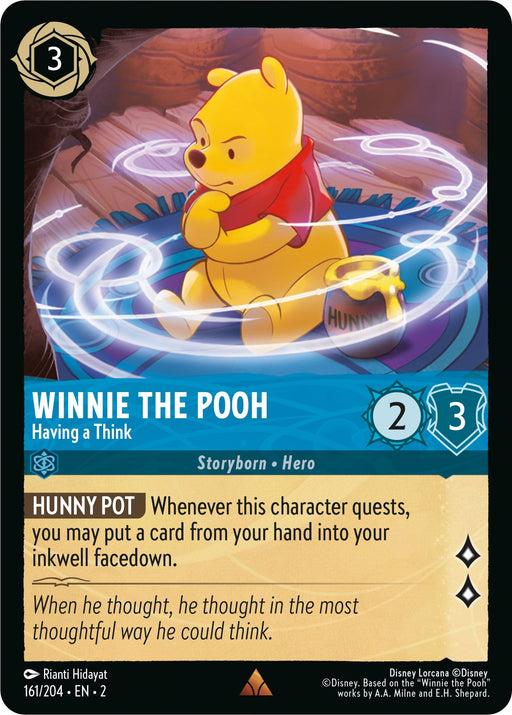 Winnie the Pooh - Having a Think (161/204) - Rise of the Floodborn - for just $0.06! 