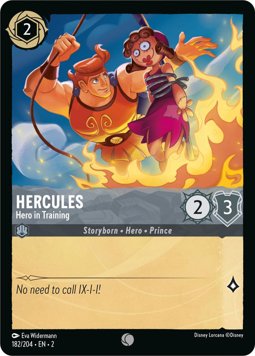 Hercules - Hero in Training (182/204) - Rise of the Floodborn - for just $0.02! 