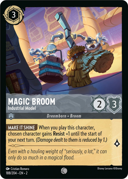 Magic Broom - Industrial Model (188/204) - Rise of the Floodborn - for just $0.03! 