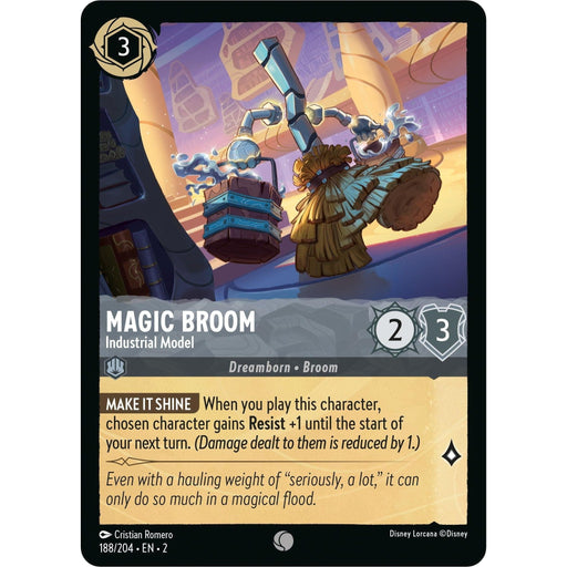 Magic Broom - Industrial Model (188/204) [Rise of the Floodborn] - Just $0.05! Shop now at Retro Gaming of Denver