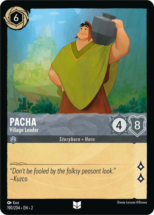 Pacha - Village Leader (190/204) - Rise of the Floodborn - for just $0.03! 