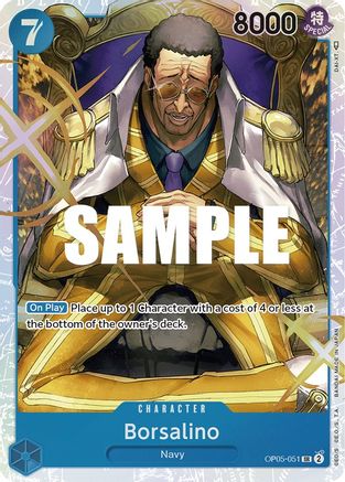 Borsalino (OP05-051) - Awakening of the New Era Foil - for just $0.18! 