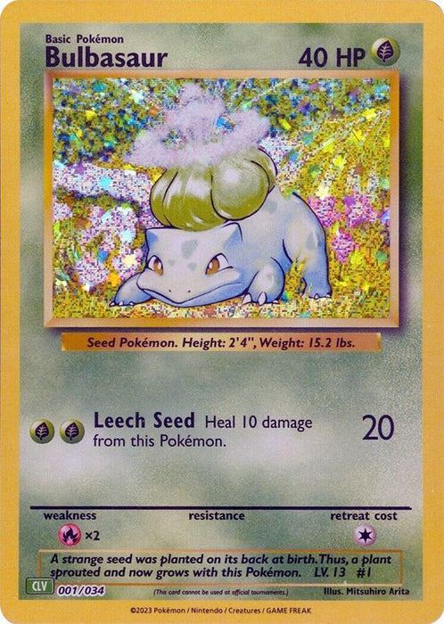 Bulbasaur [Trading Card Game Classic] - for just $7.05! 