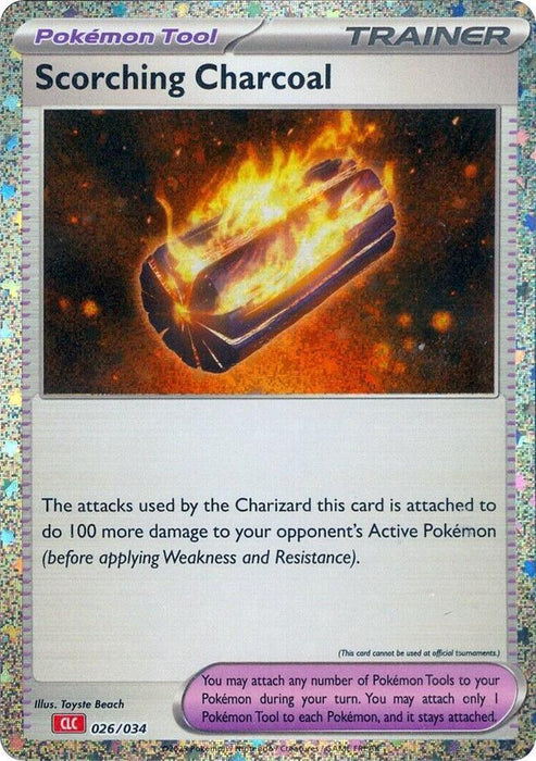 Scorching Charcoal [Trading Card Game Classic] - for just $0.10! 