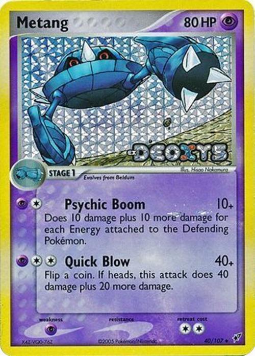 Metang (40/107) (Stamped) [EX: Deoxys] - for just $7.40! 