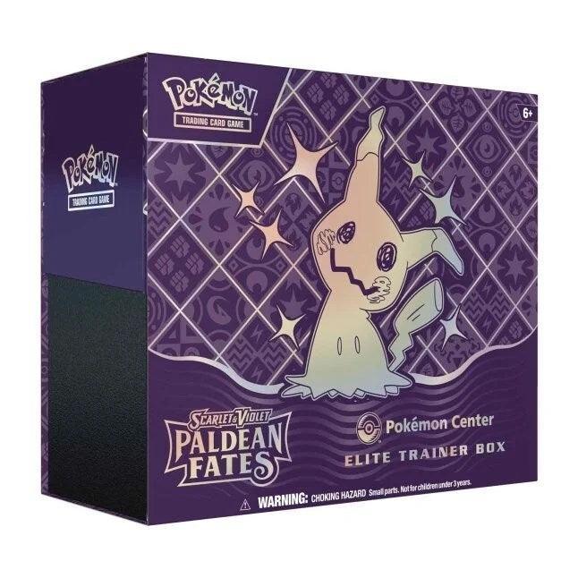 Scarlet & Violet: Paldean Fates - Elite Trainer Box (Pokemon Center Exclusive) - for just $650! 