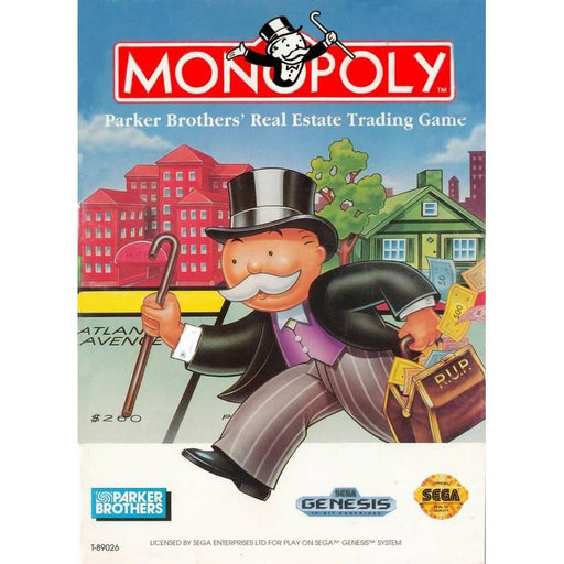 Monopoly (Sega Genesis) - Just $0! Shop now at Retro Gaming of Denver