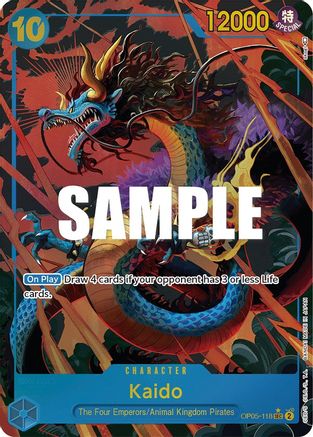 Kaido (118) (Alternate Art) (OP05-118) - Awakening of the New Era Foil - for just $6.60! 