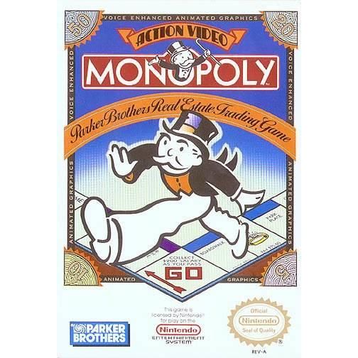 Monopoly (Nintendo NES) - Just $0! Shop now at Retro Gaming of Denver