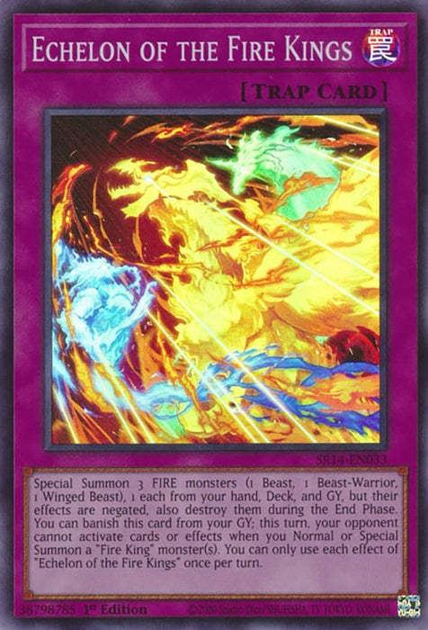 Echelon of the Fire Kings [SR14-EN033] Super Rare - for just $0.10! 