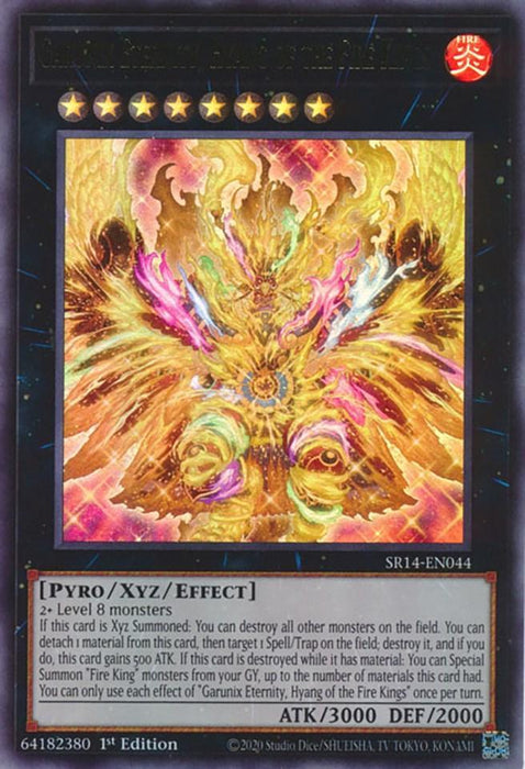 Garunix Eternity, Hyang of the Fire Kings [SR14-EN044] Ultra Rare - for just $0.25! 