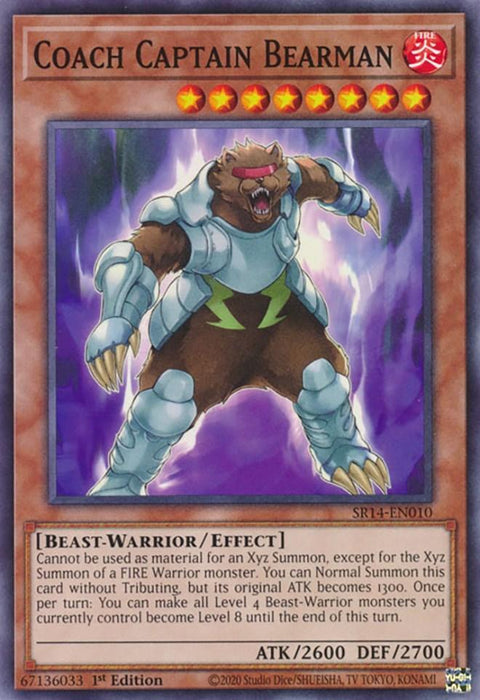 Coach Captain Bearman [SR14-EN010] Common - for just $0.10! 