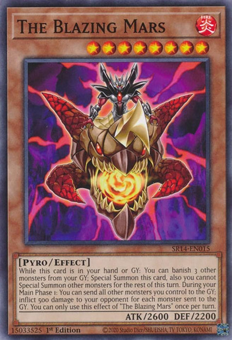 The Blazing Mars [SR14-EN015] Common - for just $0.10! 