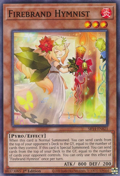 Firebrand Hymnist [SR14-EN021] Common - for just $0.10! 
