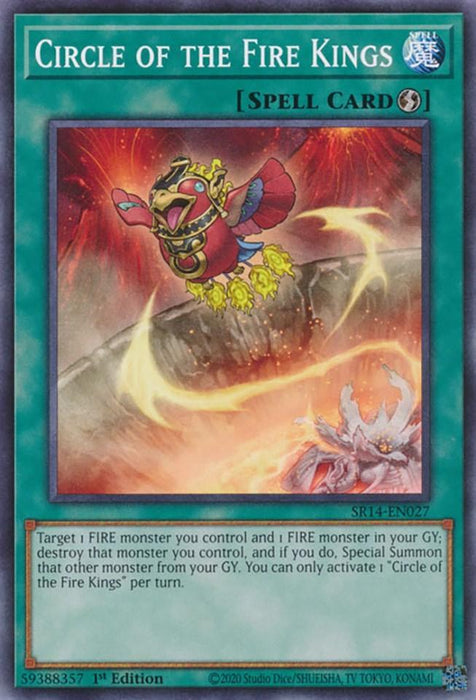 Circle of the Fire Kings [SR14-EN027] Common - for just $0.10! 