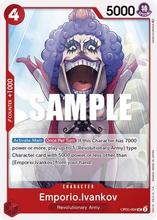 Emporio.Ivankov (OP05-004) - Awakening of the New Era - for just $0.08! 