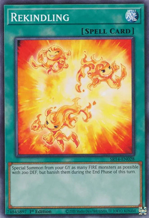 Rekindling [SR14-EN028] Common - for just $0.10! 
