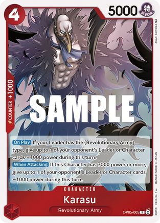 Karasu (OP05-005) - Awakening of the New Era Foil - for just $0.28! 