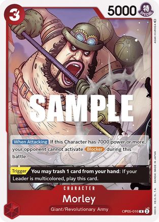 Morley (OP05-016) - Awakening of the New Era Foil - for just $0.10! 
