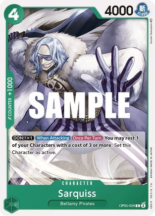 Sarquiss (OP05-026) - Awakening of the New Era - for just $0.05! 