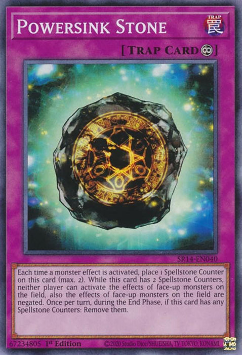 Powersink Stone [SR14-EN040] Common - for just $0.15! 