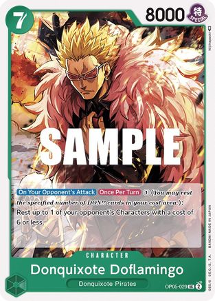 Donquixote Doflamingo (029) (OP05-029) - Awakening of the New Era - for just $0.05! 