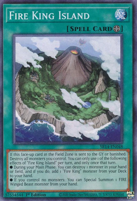 Fire King Island [SR14-EN048] Common - for just $0.10! 