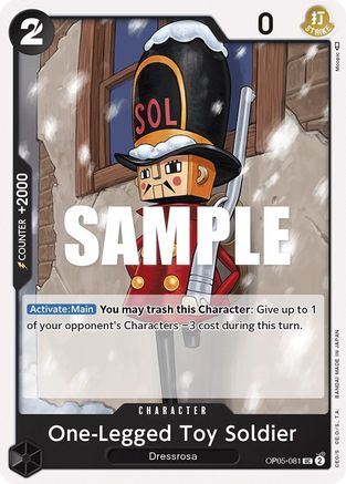 One-Legged Toy Soldier (OP05-081) - Awakening of the New Era - for just $0.10! 