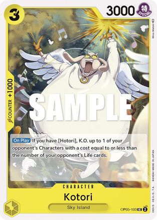 Kotori (OP05-103) - Awakening of the New Era - for just $0.05! 