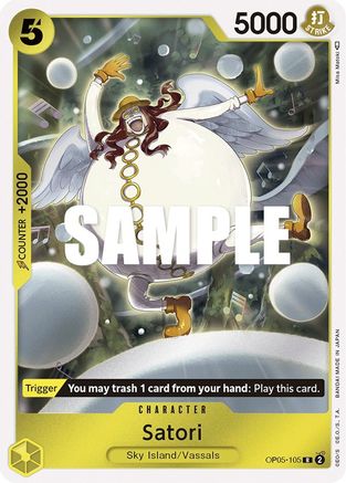 Satori (OP05-105) - Awakening of the New Era Foil - for just $0.13! 