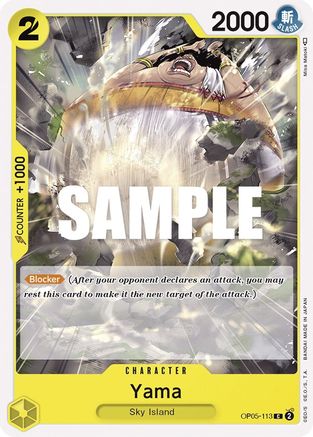 Yama (OP05-113) - Awakening of the New Era - for just $0.05! 