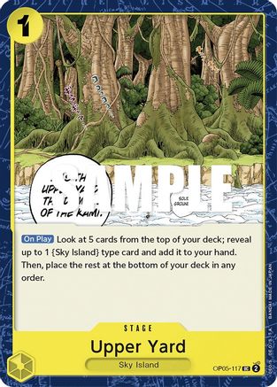 Upper Yard (OP05-117) - Awakening of the New Era - for just $0.08! 
